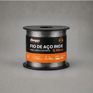 Fio de aço inox para cerca elétrica 0,45mm - Confiseg