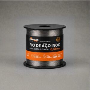 Fio de aço inox para cerca elétrica 0,60mm - Confiseg
