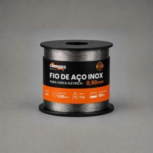 Fio de aço inox para cerca elétrica 0,90mm - Confiseg