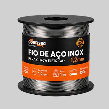 Fio de Aço Inox para cerca elétrica Confiseg
