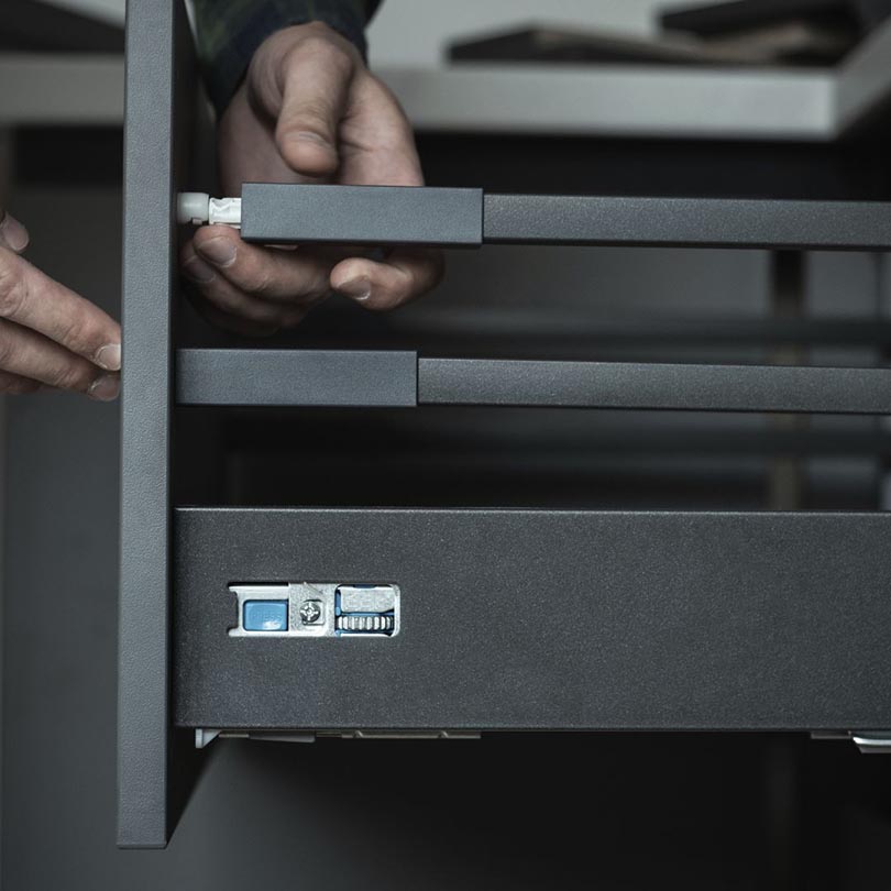 Perfis de alumínio extrudado para movelaria