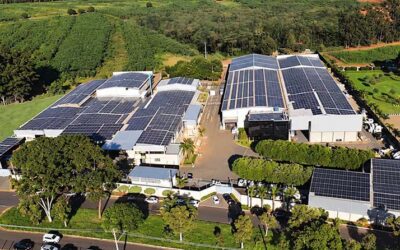 Fábrica da Confiseg é 100% movida por energia solar fotovoltaica de alta eficiência